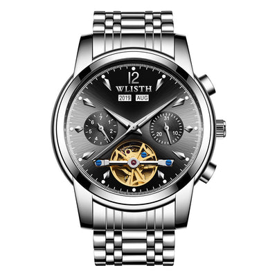 Reloj Mecánico Automático Multifunción Estilo Empresarial Coreano para Hombre - Image 6