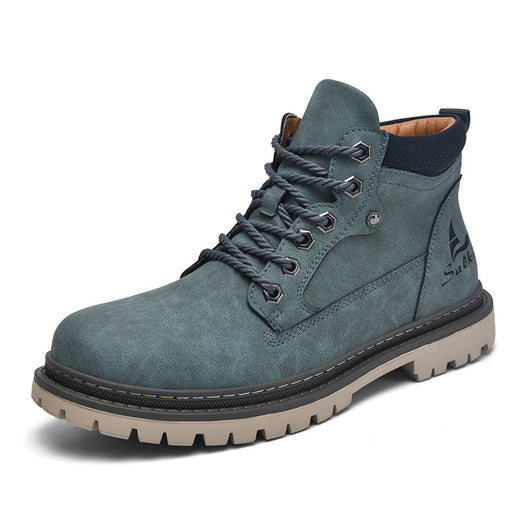 Bota de Trabajo Estilo Británico Clásico para Hombre - Image 12