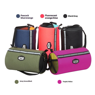 Bolsa Frontal de Gran Capacidad para Bicicleta de Montaña con Soporte Plegable - Image 6