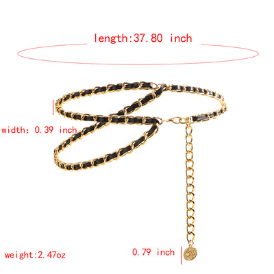 Cinturón Cadena Dorado para Mujer - Accesorio de Lujo para Vestidos y Trajes - Image 11
