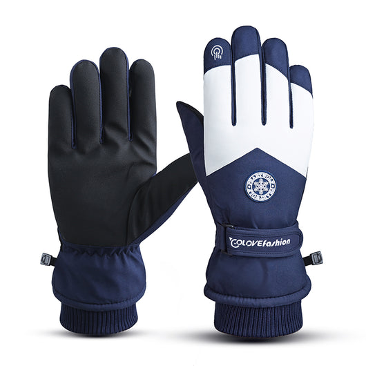 Guantes de Cuero para Esquí con Pantalla Táctil - Calidez y Tecnología para Hombre - Image 3
