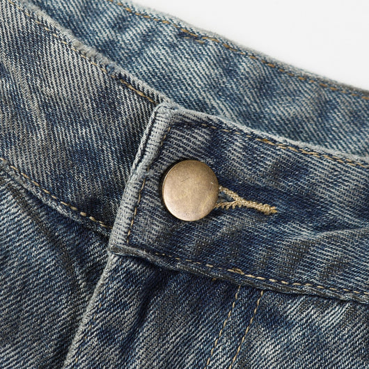 Pantalones Vaqueros Vintage Personalizados con Lavado Desgastado - Image 4