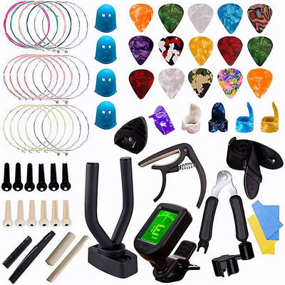 Kit Completo de Accesorios para Guitarra - Púas, Cuerdas y Estuche - Image 14