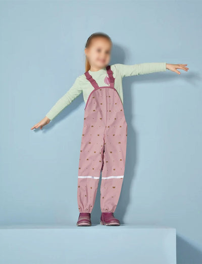 Pantalones Impermeables para Niños con Forro Polar y Tirantes - Image 10