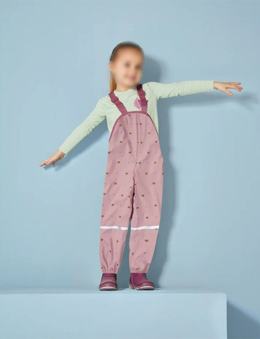Pantalones Impermeables para Niños con Forro Polar y Tirantes - Image 10