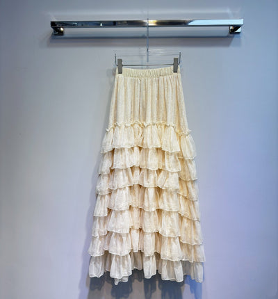 Vestido Pastel Cintura Alta con Costuras Industriales - Image 2