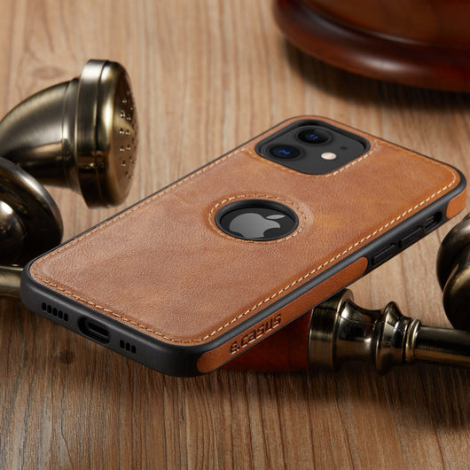 Funda para Celular con Patrón de Cuero y Costuras Decorativas - Image 10