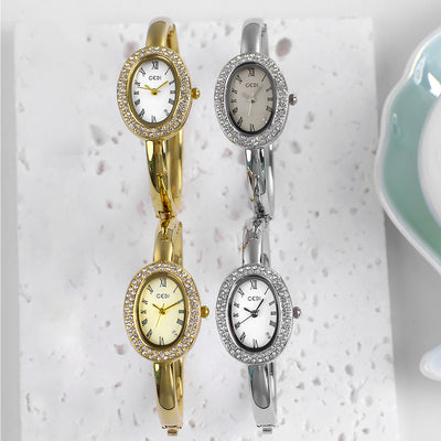 Reloj Pulsera Mujer Diseño Ovalado Elegante - Image 4