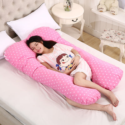 Almohada de Maternidad en Forma de U - Algodón 100% Puro