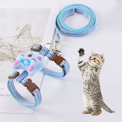 Arnés Pectoral Ajustable en I para Gatos - Paseos Seguros - Image 5