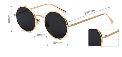 Gafas de Sol Polarizadas Redondas Estilo Minimalista - Image 12