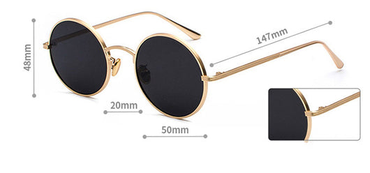Gafas de Sol Polarizadas Redondas Estilo Minimalista - Image 12
