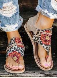 Sandalias Planas Ligeras Talla Grande para Mujer - Comodidad sin Compromiso - Image 5
