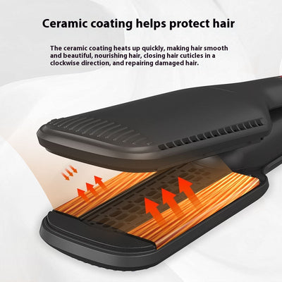 Plancha Alisadora 2 en 1 con Secador de Aire Caliente - Cabello Húmedo y Seco - Image 3