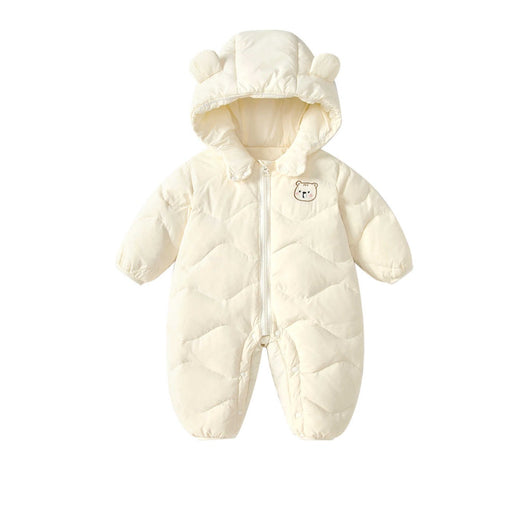Mameluco Acolchado con Capucha y Estampado Infantil - Image 3