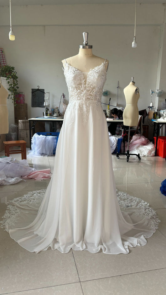 Vestido de Novia Sirena con Encaje y Satén Premium - Image 5
