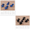 Azul Preto Adicionar caxemira