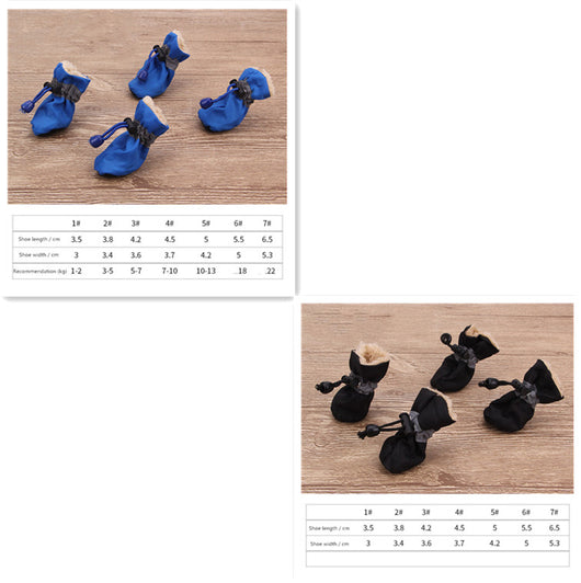 Zapatos protectores para perros con suela suave - Image 20