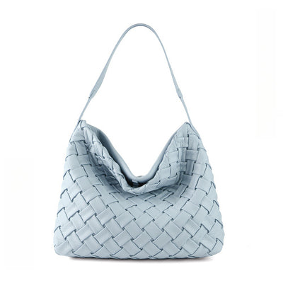 Bolso de Cuero Plisado con Gran Capacidad - Bolsa de Hombro Portátil y Elegante - Image 10