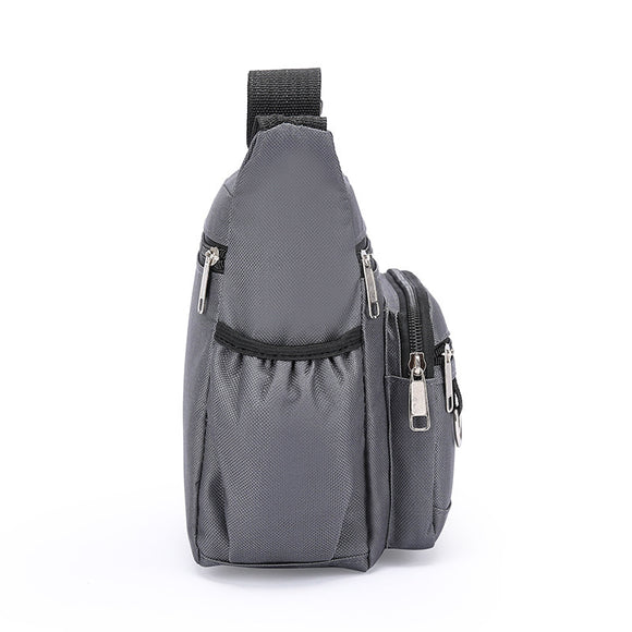Bolso Mensajero Outdoor Multicapa con Cierre de Cremallera
