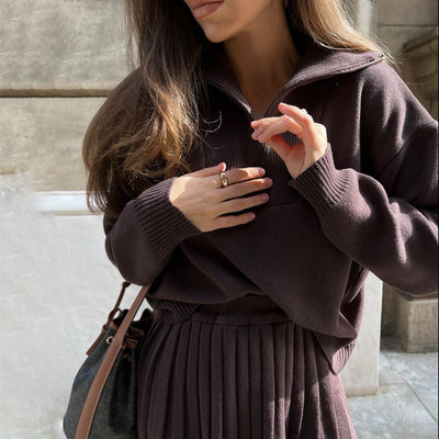 Falda Plisada Personalizada para Mujer - Conjunto de Moda - Image 10