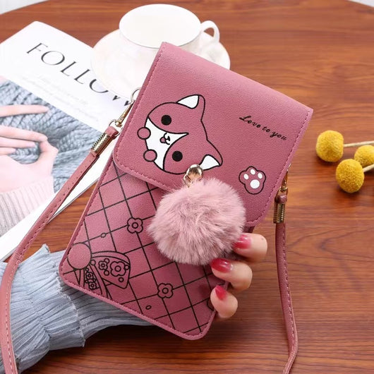 Bolsa Crossbody Vertical para Teléfono con Pantalla Táctil - Contraste para Mujer - Image 8