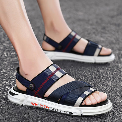 Sandalias de Cuero Impermeables para Hombre - Image 13