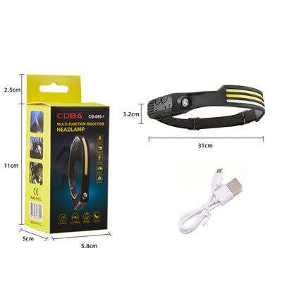 Linterna Frontal LED Inteligente con Sensor de Movimiento - Image 6