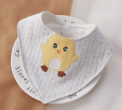 Babero de Algodón Suave para Bebé con Diseño de Dibujos Animados - Image 20