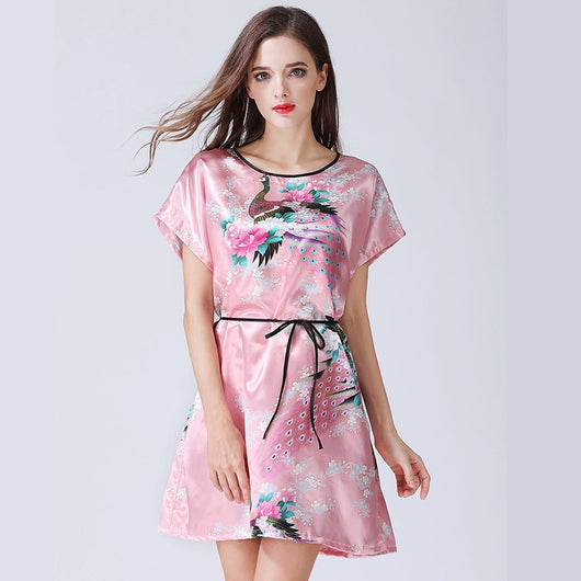 Pijama de Satén de Seda para Mujer Talla Grande - Image 5