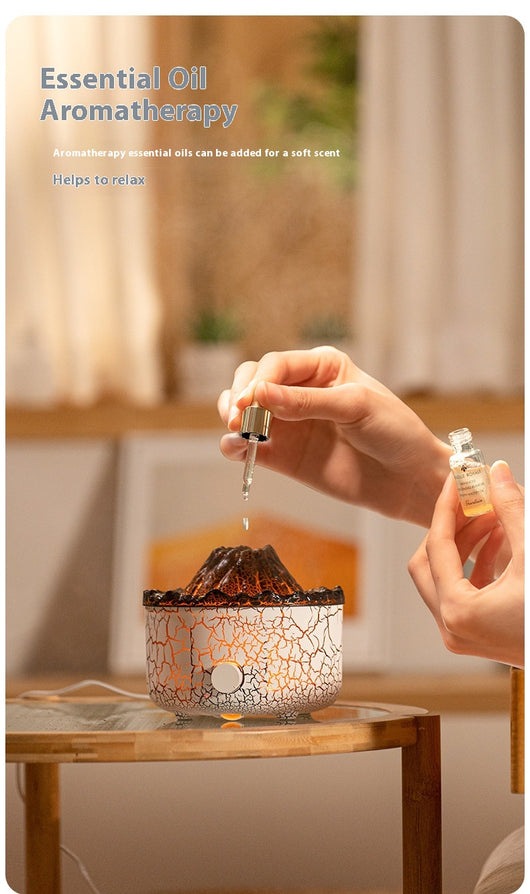 Difusor Humidificador Volcán Lava con Anillos de Humo - Image 14