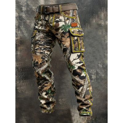 Pantalones de Trabajo Vintage Punk para Hombre - Image 7