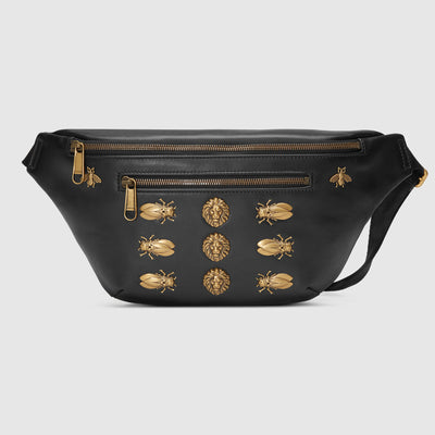 Riñonera de Cuero con Detalles Metalizados - Image 11