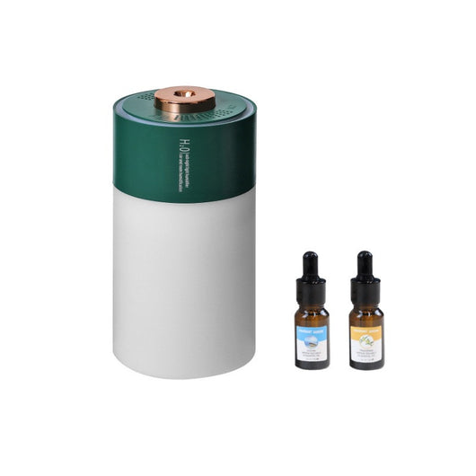 Pink and gradient colorful humidifier with a gold nozzle, featuring a night light function for air and room humidification. - Image 8