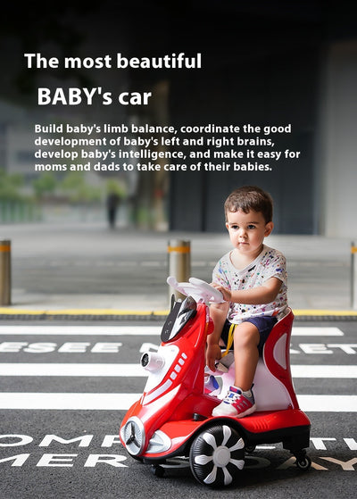 Auto Eléctrico Infantil de Cuatro Ruedas con Control Remoto - Image 23