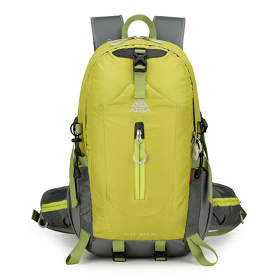Mochila de Trekking AZELA Electron 40L - Blanco y Azul Marino para Senderismo y Viajes - Image 16