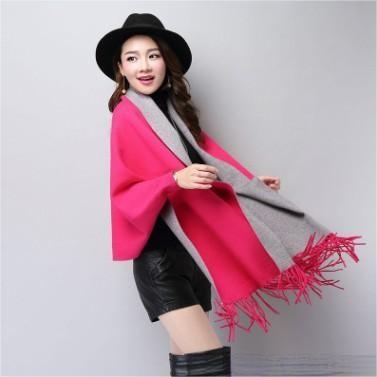 Cárdigan Capa con Flecos para Mujer - Suéter Abrigo Elegante - Image 13