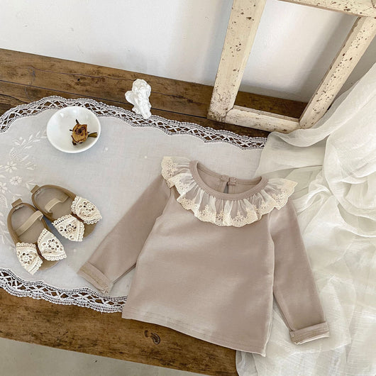 Blusa Base de Encaje Versátil para Niña - Image 12