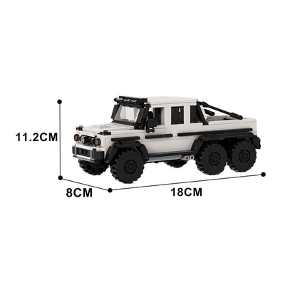 Modelo de Auto G63 AMG 6x6 con Bloques de Construcción - Image 8