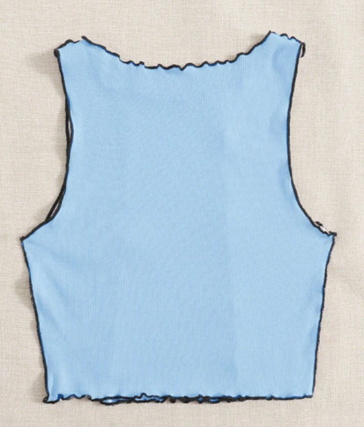 Chaleco Tejido Colorblock con Rayas Laterales para Mujer - Image 18