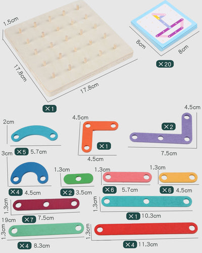 Puzzle de Clavijas de Paleta de Helado para Niños - Image 9