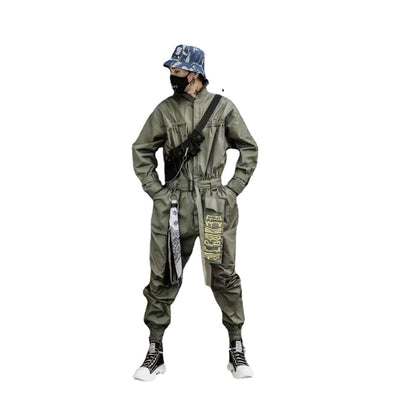 Jumpsuit Retro Casual para Hombre con Tirantes Sueltos - Image 6