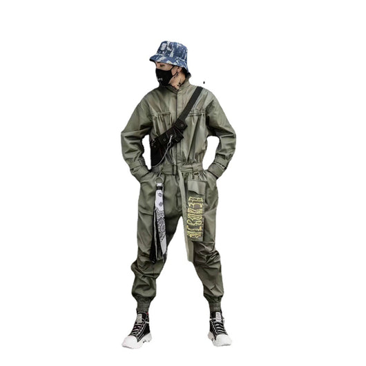 Jumpsuit Retro Casual para Hombre con Tirantes Sueltos - Image 6