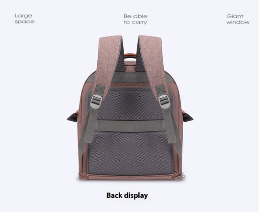 Mochila Transportadora Respirable para Gatos de Gran Capacidad Expandible - Image 25