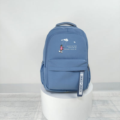 Mochila Escolar de Gran Capacidad Multifuncional - Diseño Casual y Moderno - Image 9