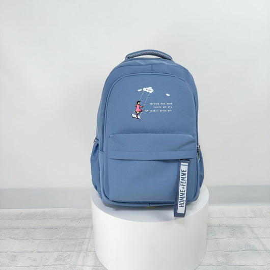 Mochila Escolar de Gran Capacidad Multifuncional - Diseño Casual y Moderno - Image 9