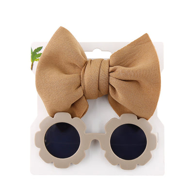 Set de Gafas de Sol Infantiles con Vincha de Moño - Protección y Estilo - Image 15