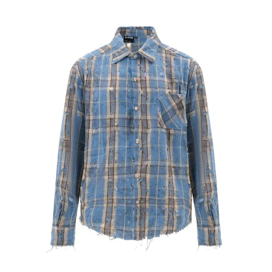 Camisa Vintage con Detalles Perforados - Estilo Personalidad - Image 2