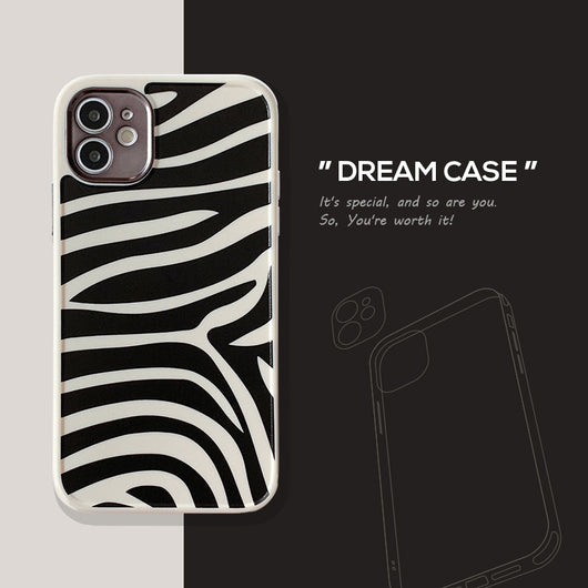 Funda de Celular con Patrón Zebra y Protección Contra Caídas - Image 15