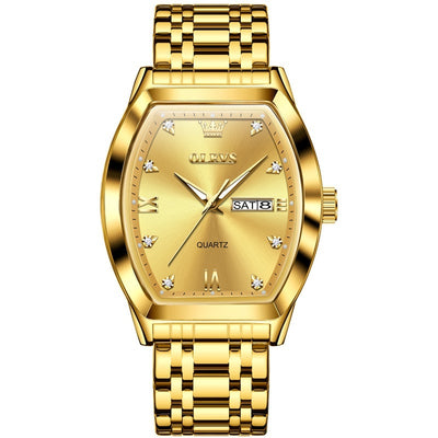 Reloj de Negocios Cuarzo Barril Auténtico para Hombre - Image 5